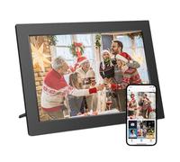 Cadre Photo Numérique Intelligent en Acrylique De 10,1 Pouces avec Mémoire De 32 Go, WiFi HD 1080P, Écran Tactile, Prise en Charge De La Lecture Vidéo Easy Share(10.1-inch Black)