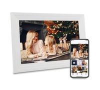 Cadre Photo Numérique Intelligent WiFi 10,1 Pouces Écran Tactile LCD IPS 1280x800 Mémoire Intégrée 32 Go Easy Share(White)