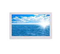 Cadre Photo numérique IPS Blanc de 15 Pouces, Album Photo électronique, Machine publicitaire Murale pour Centre Commercial, Prise en Charge HDMI, résolution : 1920 x 1080, Cadre Photo numérique