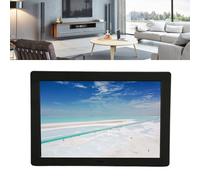 Cadre Photo Numérique IPS de 8 Pouces avec Lecture Multiformat, Plug and Play, Mode de Contrôle Double, Fonction Horloge et Calendrier pour Une Configuration Facile et Un (Prise