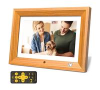 KODAK - Cadre Photo Numérique en bois clair - 10 pouces