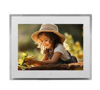 Cadre Photo Numérique, Lecture de Musique, écran LCD IPS de 14.6 Pouces, Cadre Photo électronique, Aperçu d'image pour Le Bureau (Prise UE)