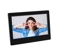 Cadre Photo Numérique LED HD 7 Pouces Album Photo Électronique Prise en Charge De La Carte USB/MMC/SD/MS 800 * 480 Album Électronique De Bureau for Amis Easy Share(Black)