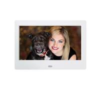 Cadre Photo Numérique LED HD 7 Pouces Lecteur De Film MP3 MP4 Prise en Charge des Cartes USB/MMC/SD/MS Cadre Photo Numérique Intelligent 800 * 480 Easy Share(White)