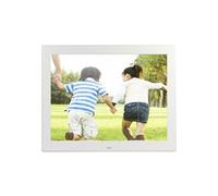 Cadre Photo Numérique LED Lecteur Multimedia Écran 12 Pouces Tft Port USB Blanc YONIS Blanc G