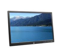 Cadre Photo numérique Mural 17 Pouces Album Photo électronique avec écran HD pour la publicité la Maison Le Bureau(Noir)