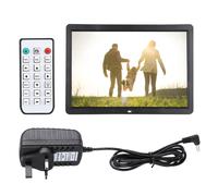 Cadre photo numérique mural, cadre photo numérique télécommandé avec écran IPS et résolution HD 1080p, prise en charge des paramètres