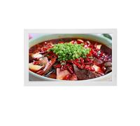 Cadre photo numérique mural IPS haute définition de 32 pouces/machine publicitaire de bâtiment, lecture vidéo Full HD 1080P, double usage for l'affichage commercial/la décoration de la maison(Color:Wh