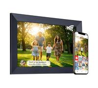 Cadre Photo Numérique, Rollei Smart Frame WiFi 103 10,1 Pouces 1280x800 IPS Écran Tactile Mémoire Intégrée 32Go Partage Photos et Vidéos Via Frameo pour Cadeaux Noir Cadre-Photo-Numérique-WiFi-Frameo