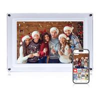 Cadre Photo Numérique, Rollei Smart Frame WiFi 109 10,1 Pouces 1280x800 IPS Écran Tactile Mémoire Intégrée 32Go Partage Photos et Vidéos Via Frameo pour Cadeaux Acrylique Cadre-Photo-Numérique-Frameo