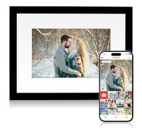 Cadre Photo Numérique, Rollei Smart Frame WiFi 110 Frameo Cadres Photo Numerique Connecté 1280x800 IPS Écran Tactile 32Go pour Partager Photos et Vidéos Cadre Noir Cadre-Photos-Numérique-Frameo