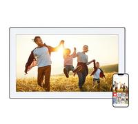 Cadre Photo Numérique, Rollei Smart Frame WiFi 211 21,5 Pouces 1920x1080 IPS Écran Tactile Mémoire Intégrée 32Go Partage Photos et Vidéos Via Frameo pour Cadeaux Noir Cadre-Photo-Numérique-WiFi-Frameo