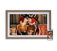 Cadre Photo Numérique Rollei Smart Frame WiFi 212 21,5 Frameo Cadres Photo Numerique Connecté 1920x1080 IPS Écran Tactile 32Go pour Partager Photos et Vidéos Bois de Chêne Cadre-Photos-Numérique-Frame