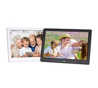 Cadre Photo numérique Spacmirrors, Cadres Photo électroniques HD LED 12 Pouces, résolution 1280 x 800, insérez Une Carte SD U Disk pour Lire des Photos et des vidéos, capacité de Stockage de 16