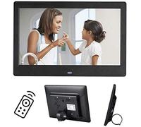 Cadre Photo numérique Spacmirrors, Cadres Photo numériques à écran IPS de 10 Pouces avec emplacements pour Carte SD USB et Cadre Photo numérique télécommandé HD 16:9 écran Large 1024 * 600 (