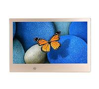 Cadre photo numérique Support Haute RéSolution 1024x600 Conversion Chinoise Et Anglaise Cadre Photo NuméRique Intelligent Multifonction/d'or / 10.1in