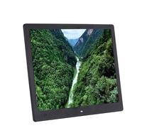 Cadre Photo numérique Tactile 15,4 Pouces Écran HD IPS Fixation Murale for Photos de Famille décoration intérieure publicité vidéo(Black)