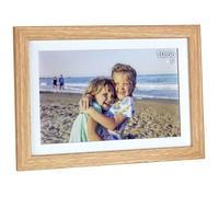 Cadre photo numérique Wi-Fi TFA Dostmann FRAMEO App 25.7 cm 10.1 pouces 1280 x 800 Pixel 32 GB marron, blanc
