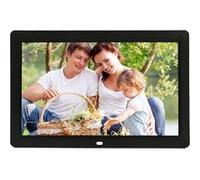 Cadre Photo Numérique Tft LED 12 Pouces Lecteur Média USB SD Vidéo Mp4 MP3 Noir YONIS Noir G