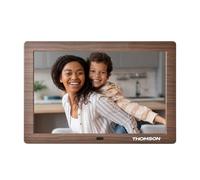 Cadre Photo Numérique THOMSON 8 Pouces avec télécommande, écran Tactile HD IPS 1280x800 Cadres Photo Numérique, avec contrôle par Bouton Physique, Jouer de la Musique, Photos et vidéos