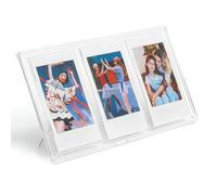 Cadre Photo Numérique Transparent 3 en 1, Peut Contenir 3 Photos, Support Stable, 196 X 104 X 54 Mm, pour Photos de 3 Pouces, Billets, Billets de Cinéma