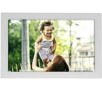 Cadre photo numérique Wi-Fi Denver PFF-1037 white 25.7 cm 10.1 pouces CEE: B (A - G) 1280 x 800 Pixel 16 GB blanc