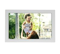 Cadre photo numérique Wi-Fi Denver PFF-1037 white 25.7 cm 10.1 pouces CEE: B (A - G) 1280 x 800 Pixel 16 GB blanc