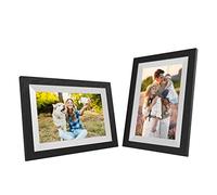 Cadre Photo numérique WiFi 10 Pouces, envoyez des Photos par e-Mail à Tout Moment, n'importe où, écran Tactile adapté à Divers scénarios (White)