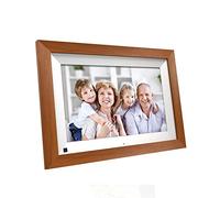 Cadre Photo Numérique WiFi,Cadres Photo Numérique Intelligent De 10,1 Pouces avec 16 Go De Stockage De Grande Capacité,Cadre Photo Électronique À Écran Tactile HD IPS 1280x800