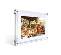 Cadre Photo Numérique WiFi en Acrylique De 10 Pouces, Écran Tactile De 32 Go, avec Port USB, Support D'application Téléphonique, Envoi D'images Et De Lecture Vidéo Easy Partager
