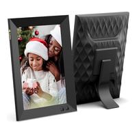 Cadre Photo Numérique WiFi Haute Résolution, 20,3 cm (8 pouces) Seed de Nixplay - Bleu, connecté réseaux sociaux- Facebook, Instagram, Dropbox, Flickr & Google Photos. Le parfait cadeau pour votre famille et amis.