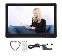 Cadre photo numérique WiFi HD IPS tactile avec application Frameo, détection de présence, horloge, calendrier, alarme, sortie audio stéréo et