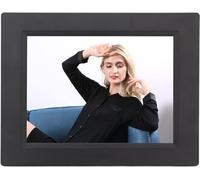 Cadre Photo numérique WiFi, Prend en Charge Plusieurs Langues, écran IPS de 8,7 Pouces, Cadre Photo numérique Tactile, Rotation Automatique, Format vidéo MP4 Multifonction pour Le Bureau