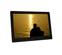 Cadre Photo Numériquenoir Multifonction Hangable Publicité Machine Support 1080P Hd Lecture Haute Résolution 1280X800,15 Pouces