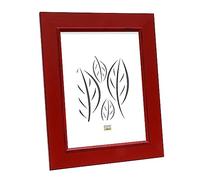 Cadre Photo Peint en Rouge Taille Image 20,0 x25,0 cm;