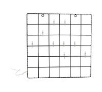 AltoBuy Cadre Photo Pêle-Mêle Lumineux 40 LEDs à Pinces Grille Métal Noir - Holly