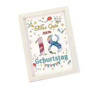 Cadre photo pour 18e anniversaire - Cadeau d'anniversaire pour garçons et filles