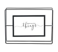 Cadre photo pour portrait "Cleveland", noir, 10 x 15 cm