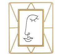 Cadre photo pour portrait "Flint", or, 10 x 15 cm