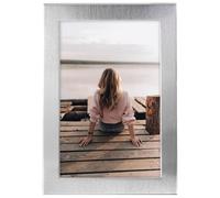 Cadre photo pour portrait "Riva", argenté, 15 x 20 cm