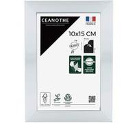 Cadre photo Precious acier 10x15 cm CEANOTHE en résine recyclée Verre acrylique Incassable - Fabriqué en France Acier G