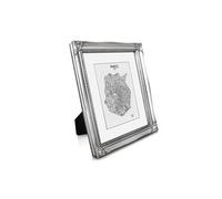 Cadre photo - Regent Casa Chic by Blumfeldt - 25 x 20 cm - verre rococo - Argent Argent G