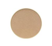 Cadre photo rond en bois pour décoration murale 38,1 cm(sans verre)