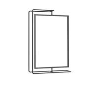 Cadre photo rotatif double face pour peintures et œuvres d'art - Support polyvalent sur table ou mural