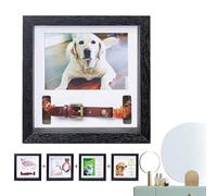 Cadre photo souvenir pour chien - Cadre photo pour chiens qui ont passé | Cadeaux souvenirs pour chien pour perdre du chien | Photo souvenir en bois | Sympathy Photo Keepsake Cat Dog Loss Gift