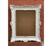 Cadre photo style baroque Blancdoré 56 x 46 cm, Encadrement Tableau