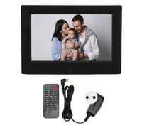 Cadre photo tactile avec mémoire intégrée, Wi-Fi, écran IPS LCD, rotation automatique, mode portrait/paysage, confidentialité et communication