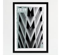 Cadre photo traditionnel noir 13x19 pour affiches et impressions d'art (lot de 1)