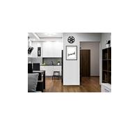 Cadre Photo Travel 30x40cm avec Passe Partout Tableau Bois Verre (NOIR)