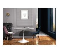 Cadre photo "travel is the only thing" 30x40cm avec passe partout tableau bois verre (argent) ARGENT G